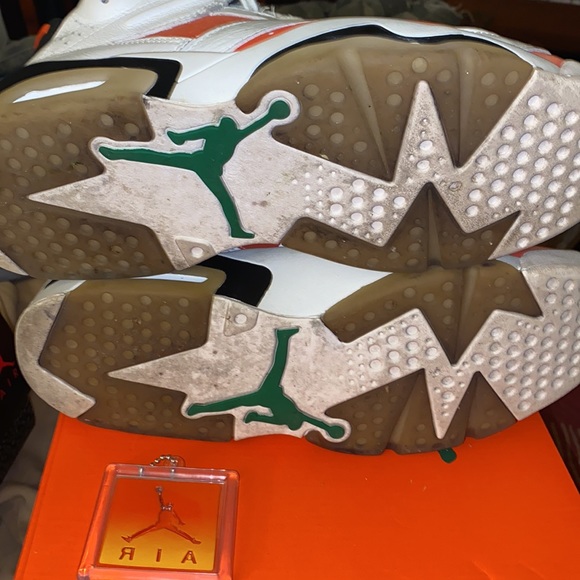 Air Jordan retro 6 Gatorade Like Mike White - Picture 4 of 8